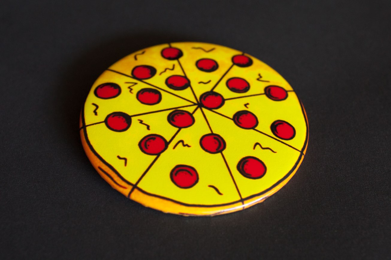Jaime Knight Pizza Button