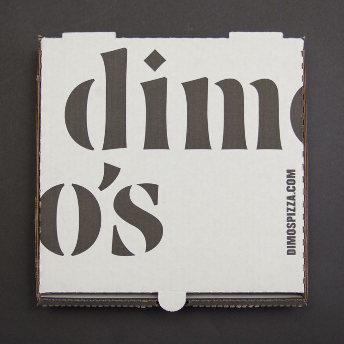 Dimo's Pizza Box